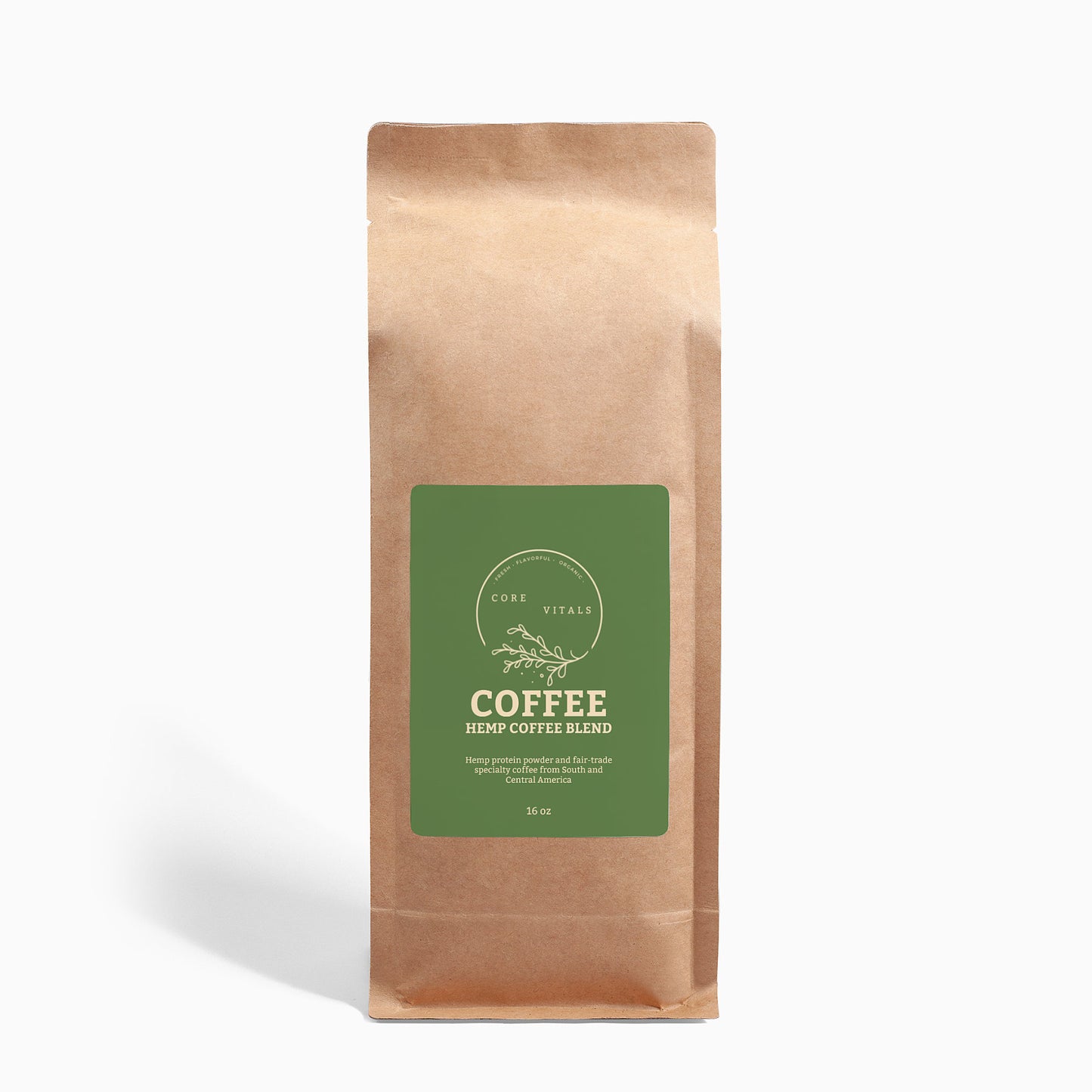 Hemp Coffee Blend - Medium Roast 16oz